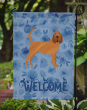 Load image into Gallery viewer, Bloodhound Welcome Garden Flag – Decorative Outdoor Yard Flag CK6064GF