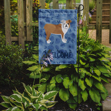 Load image into Gallery viewer, English Bulldog Welcome Garden Flag – Decorative Outdoor Yard Flag CK6066GF