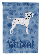 Load image into Gallery viewer, Dalmatian Welcome Flag Canvas House Size CK6074CHF