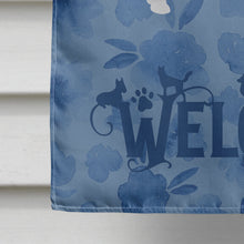 Load image into Gallery viewer, Bull Terrier Welcome Flag Canvas House Size CK6078CHF