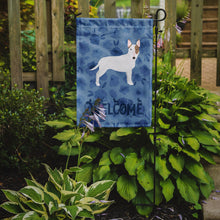 Load image into Gallery viewer, Bull Terrier Welcome Garden Flag – Decorative Outdoor Yard Flag CK6078GF