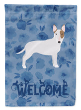 Load image into Gallery viewer, Bull Terrier Welcome Garden Flag – Decorative Outdoor Yard Flag CK6078GF