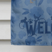 Load image into Gallery viewer, Greyhound Welcome Flag Canvas House Size CK6083CHF