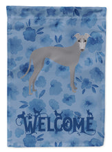 Load image into Gallery viewer, Greyhound Welcome Flag Canvas House Size CK6083CHF