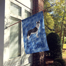 Load image into Gallery viewer, Siberian Husky Welcome Flag Canvas House Size CK6084CHF