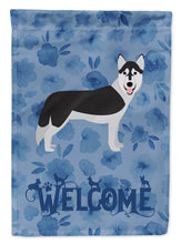 Load image into Gallery viewer, Siberian Husky Welcome Flag Canvas House Size CK6084CHF
