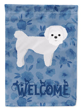Load image into Gallery viewer, Maltese Welcome Flag Canvas House Size CK6090CHF