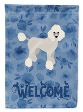 Load image into Gallery viewer, Poodle Welcome Flag Canvas House Size CK6095CHF