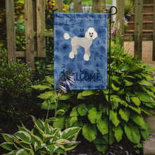 Load image into Gallery viewer, Poodle Welcome Garden Flag – Decorative Outdoor Yard Flag CK6095GF