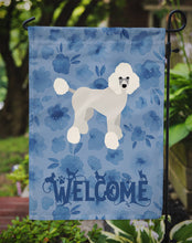 Load image into Gallery viewer, Poodle Welcome Garden Flag – Decorative Outdoor Yard Flag CK6095GF