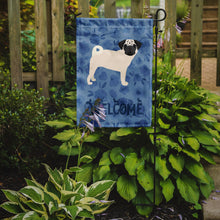 Load image into Gallery viewer, Pug #2 Welcome Garden Flag – Decorative Outdoor Yard Flag CK6097GF
