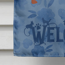 Load image into Gallery viewer, Rottweiler Welcome Flag Canvas House Size CK6098CHF