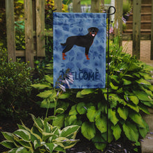 Load image into Gallery viewer, Rottweiler Welcome Garden Flag – Decorative Outdoor Yard Flag CK6098GF