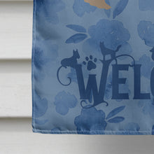 Load image into Gallery viewer, Yorkshire Terrier Welcome Flag Canvas House Size CK6107CHF