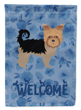 Load image into Gallery viewer, Yorkshire Terrier Welcome Garden Flag – Decorative Outdoor Yard Flag CK6107GF