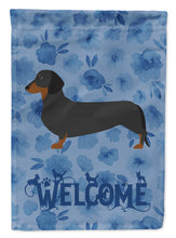 Load image into Gallery viewer, Dachshund Welcome Garden Flag – Decorative Outdoor Yard Flag CK6109GF