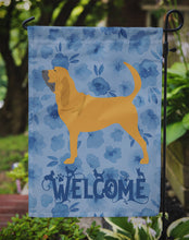 Load image into Gallery viewer, Bloodhound Welcome Garden Flag – Decorative Outdoor Yard Flag CK6111GF