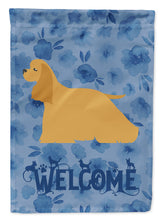Load image into Gallery viewer, Cocker Spaniel Welcome Garden Flag – Decorative Outdoor Yard Flag CK6113GF