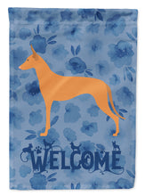 Load image into Gallery viewer, Pharaoh Hound Welcome Flag Canvas House Size CK6115CHF