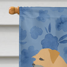 Load image into Gallery viewer, Border Terrier Welcome Flag Canvas House Size CK6116CHF