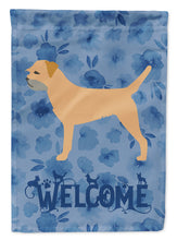 Load image into Gallery viewer, Border Terrier Welcome Flag Canvas House Size CK6116CHF