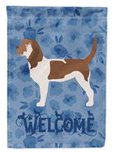 Load image into Gallery viewer, Grand Basset Griffon Vendeen Welcome Flag Canvas House Size CK6117CHF