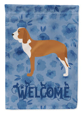 Load image into Gallery viewer, Spanish Hound Welcome Garden Flag – Decorative Outdoor Yard Flag CK6118GF