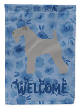 Load image into Gallery viewer, Kerry Blue Terrier Welcome Garden Flag – Decorative Outdoor Yard Flag CK6119GF