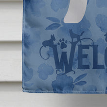 Load image into Gallery viewer, Bedlington Terrier Welcome Flag Canvas House Size CK6121CHF