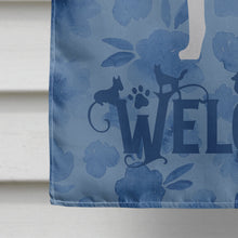 Load image into Gallery viewer, American Foxhound Welcome Flag Canvas House Size CK6125CHF