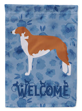 Load image into Gallery viewer, Borzoi Russian Greyhound Welcome Garden Flag – Decorative Outdoor Yard Flag CK6126GF