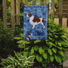 Load image into Gallery viewer, Welsh Springer Spaniel Welcome Garden Flag – Decorative Outdoor Yard Flag CK6127GF