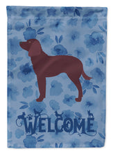 Load image into Gallery viewer, American Water Spaniel Welcome Flag Canvas House Size CK6128CHF