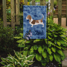 Load image into Gallery viewer, Basset Hound Welcome Garden Flag – Decorative Outdoor Yard Flag CK6129GF