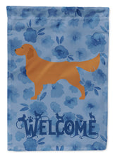 Load image into Gallery viewer, Golden Retriever Welcome Garden Flag – Decorative Outdoor Yard Flag CK6131GF