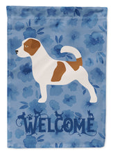 Load image into Gallery viewer, Jack Russell Terrier Welcome Garden Flag – Decorative Outdoor Yard Flag CK6134GF