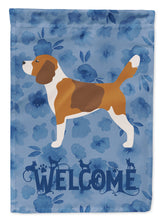 Load image into Gallery viewer, Beagle Welcome Garden Flag – Decorative Outdoor Yard Flag CK6137GF