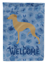 Load image into Gallery viewer, Italian Greyhound Welcome Flag Canvas House Size CK6141CHF