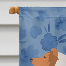 Load image into Gallery viewer, Collie Dog Welcome Flag Canvas House Size CK6143CHF