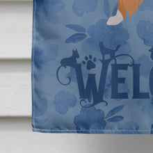 Load image into Gallery viewer, Collie Dog Welcome Flag Canvas House Size CK6143CHF