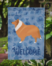 Load image into Gallery viewer, Collie Dog Welcome Garden Flag – Decorative Outdoor Yard Flag CK6143GF