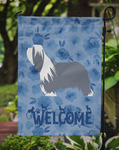 Load image into Gallery viewer, Bearded Collie Dog Welcome Garden Flag – Decorative Outdoor Yard Flag CK6144GF