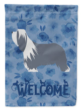 Load image into Gallery viewer, Bearded Collie Dog Welcome Garden Flag – Decorative Outdoor Yard Flag CK6144GF