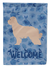 Load image into Gallery viewer, Pyrenean Shepherd Dog Welcome Flag Canvas House Size CK6145CHF