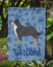 Load image into Gallery viewer, Bernese Mountain Dog Welcome Garden Flag – Decorative Outdoor Yard Flag CK6146GF