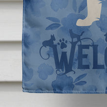 Load image into Gallery viewer, Red Border Collie Welcome Flag Canvas House Size CK6149CHF