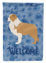 Load image into Gallery viewer, Red Border Collie Welcome Garden Flag – Decorative Outdoor Yard Flag CK6149GF