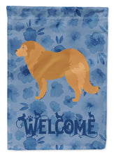 Load image into Gallery viewer, Caucasian Shepherd Dog Welcome Flag Canvas House Size CK6152CHF
