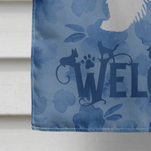 Load image into Gallery viewer, Polish Lowland Sheepdog Dog Welcome Flag Canvas House Size CK6159CHF
