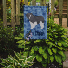 Load image into Gallery viewer, Polish Lowland Sheepdog Dog Welcome Garden Flag – Decorative Outdoor Yard Flag CK6159GF